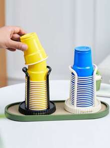 Paper Cup Holder Disposable Cup Remover Paper Cup Holder Storage Rack For Household Use