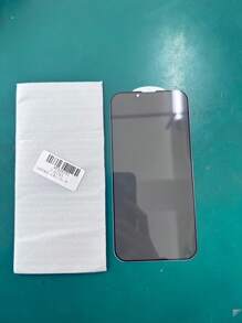 Juego de 4 protectores de pantalla de vidrio templado con borde negro para protección de privacidad de pantalla completa, compatible con iPhone 16/16 Plus/16 Pro/16 Pro Max/15/15Pro/15 Plus/15 Pro Max, regalo para cumpleaños, familiares y amigos, protector de pantalla antiespia, accesorio para teléfono
