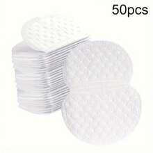 50pcs/Pack Quick Absorbing Disposable Underarm Sweat Pads, Breathable Invisible Antiperspirant Pad For Summer, Suitable For Camping And Hiking