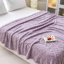 230*200cm 1200g king size 1 pieza Mantas calientitas de muselina borrega con puntada dormir Frazada con patrón geométrico suave y confortable de colores  decorativa viaja ,Manta  de forro caliente  peluche,Frazadas para cama calientes navidad  Multicolor Manta liso cálido para casa cobijas frazada fresca la ropa de cama deding cobertor king size  microfibra cobertores cobijas individual decoracion hogar gris oscuro laila  Ligero confort blanket Matrimonial colcha cubrecama super suave cobija micromink divertidas  mantas algodon mantas de tela ligera manta de viaje decorativa rosa verde morado King size ligera sala tejida personalizada blanca - Gris Oscuro - Ver 5