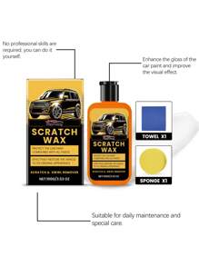 Auto Scratch Remover | Scratch Repair Kit - Quick Scratch Removal, Easy And Convenient To Use