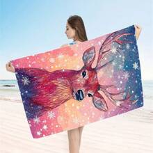 Extra Large Beach Towel - Soft, Lightweight, Absorbent Polyester Towel, Suitable For Travel, Swimming, Camping, Yoga, Fitness, And Beach Vacations - Perfect Gift For Family And Friends Mother's Day Flowers, Personalized Gifts For Mom, Last Minute Gifts, Mother's Day Ideas, Mothering Sunday Gifts, Handmade Cards For Mum, Best Mother's Day Gifts Under $50 Summer, Holiday