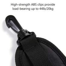 Bassdash Backpack Straps Replacement Adjustable Padded Shoulder Straps For Backpack Dry Bag - Black - View 4