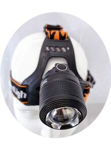 AGUILAMEX LED Headlight/Multifunctional Head Lamp - Black - View 5