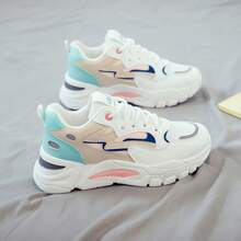 Women's Outdoor Fashion Versatile Breathable Anti-Wear Increase Height Casual Sneakers