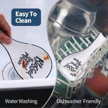 Ceramic Spoon Rest For Stove Top, Porcelain Ladle Holder, Large Utensil Holder For Kitchen Countertop, Spoon Rest For Soup Spoon, Ladle, Spatula, Modern Farmhouse Kitchen Decor