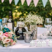 Caixas de lembrancinhas de batismo de 25/50 peças, cortadas a laser, para casamentos e festas cristãs - perfeitas para lembrancinhas de casamento, decorações e suprimentos para pequenas empresas