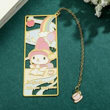 Sanrio 1 stuk schattige cartoon metalen bladwijzer - perfect cadeau voor boekenliefhebbers, kopermateriaal, ideaal voor school- en kantoorbenodigdheden