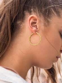 1 Paar Charm 925 Sterling Silber Creolen Ohrringe Hochzeitstag Ohrschmuck für Frauen Geschenk Edel Schmuck