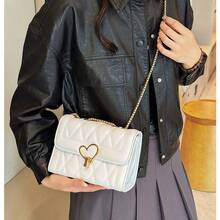 Vegan Leather Crossbody Bags For Women Heart Shaped Magnetic Buckle Shoulder Bag Purse For Ladies,Lightweight,Hobo Bag For Teen Girls Women College Students,Rookies & White-Collar Ers Perfect For,College,Commute,Outdoors,Travel,Outings,Bag For Women,Pefect For,And,Minimalist Style Women Bag, Business Casual Women Bag, Pefect For Office, Business And Work