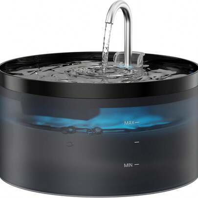 Automatic Pet Water Dispenser: Dog Water Fountain, Ultra-Quiet Water Drinking Machine With Filter, Indoor Dog Water Bowl, Suitable For Medium & Small Cats And Dogs
