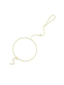 SereneSpark 1pc 925 Sterling Silver Minimalist And Fashionable Bling Bling Lips Chain Ring Bracelet For Women Fine Jewelry - Multicolor - View 14