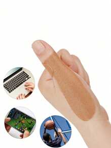 Finger And Big Toe Shape Stick,Self-Adhesive Elastic Sports Tape, Thumb Tendon Sheath Joint Fixation Protector, Used For Thumb Joint, Tendon Sheath To Relieve And Prevent Friction
