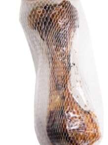 2 Smoked Bone Snacks Pork Femur 100% Natural For Adult Dogs Beef Bone