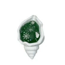 Conch Aromatherapy Candle Atmosphere Creative Fragrance Gift Box Jelly Wax Shell Starfish Handmade Candle, Candle Holder - Multicolor - View 8