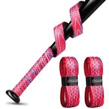 1 pieza Empuñadura universal para bate de béisbol, envoltura para golpear cómodamente, rojo/negro/azul, apta para bates de aleación, compuestos y de madera, reduce la fricción de la mano, mejora la sensación de golpeo, ideal para volver a la escuela, regalos de fiesta