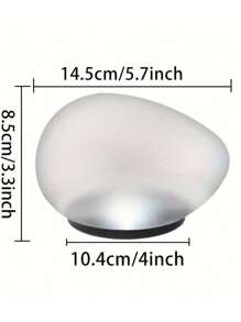 太阳能鹅卵石灯，太阳能装饰景观灯，IP44防水，适用于庭院、别墅、花园、婚礼、派对、小径和节日装饰照明 - 彩色 - 查看 13