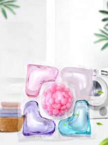 100 粒五合一洗衣凝珠，持久留香，强力去污，护色，浓缩洗衣液，柔顺剂，抗菌，适用于洗衣机