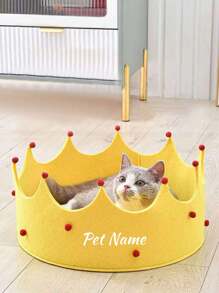 1 Personalized Customized Name Pet Bed, Pet Bed
