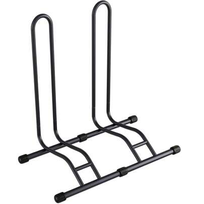 2 Packs Bicycle Floor Rack Bike Parking Stand,Freestanding Double Bike Storage Rack Indoor & Outdoor, Suitable For Mountain Bike, Road Bike, For Bicycle With Wheel Diameter Max 29 Inches