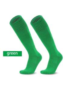 Mine Craft Jugendmannschaft Sport Kniehohe Socken für Kinder Fußball, Jugend und Kniehohe Athletische Fußball Gym Kinder Team Jungen und Mädchen Einfarbig Fußball Sport Socken im Nick 90er Stil