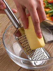 Stainless Steel Cheese Grater, Lemon Zester, Kitchen Gadget