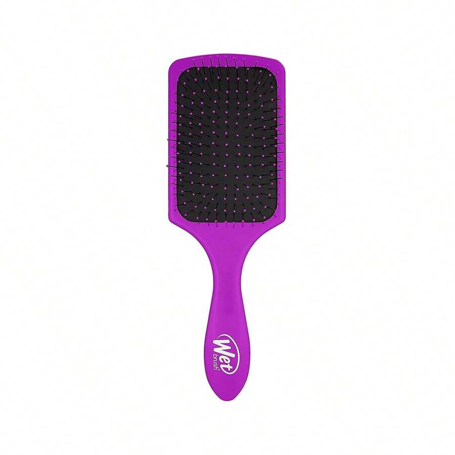 Wet Brush Paddle Detangler Brush Purple 1pc - Purple/Scented - View 1