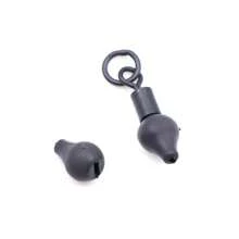 10pcs Carp Fishing Accessories Tungsten Swivel Chod Rig Beads Fishing Hook Fluorocarbon Line Sinker Terminal Tackle For Carp Rig - Black - View 4