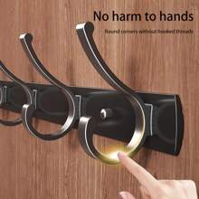 1pc Aluminum Alloy No-Drill Wall Mount Sturdy Hanger Hook, Entryway & Kitchen & Bathroom Storage Hooks,Bathroom Shelf,Hangers Hooks Hanger,Wall Pictures,White Hook,Black,Sticky Wall Hooks,Purse Hanger Wall,Wall Hangings,Picture Frame Hooks,Wall Picture Frame,Wall Hooks Self Adhesive,Hooks,Hook,Wall Hooks,Bathroom,Towel Holder,Hooks,Wall Hooks,Hooks,Wall Hook,Door Hanger