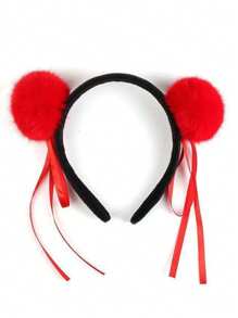 哪吒发型头带和发夹服饰配饰