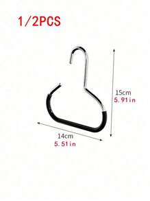 1pc Multifunctional Baseball Cap Rack Metal Hat Rack Hat Hook Saves Wardrobe Space Suitable For Hat Suspenders Belt Scarf Storage Rack New Vase-Shaped Hanger Tie Scarf Creative Ring Hanger Tie Rack Internet Celebrity Hook