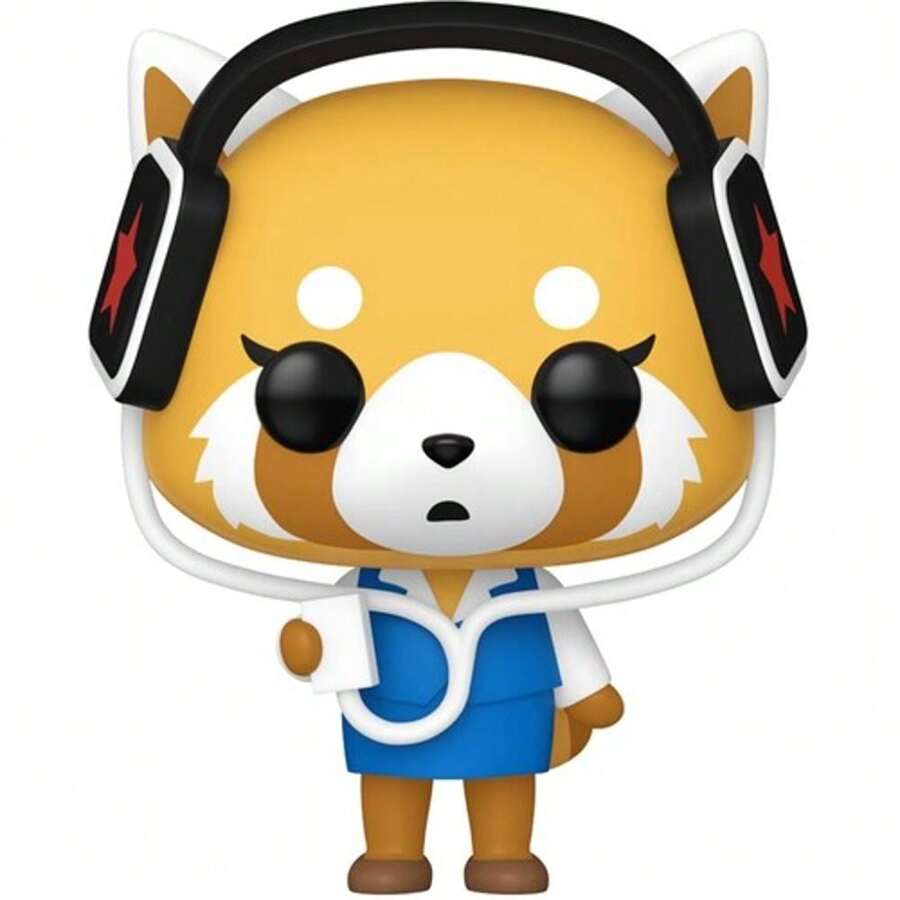 FUNKO POP! : Aggretsuko With Headphones  [COLLECTIBLES] Vinyl Figure - Nhiều màu - Xem 1