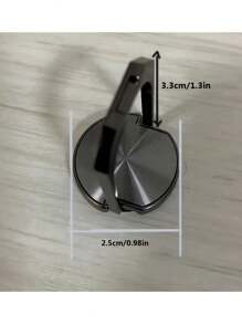 2个隐形金属支架，笔记本电脑支架增高器，可折叠便携式散热垫，可调节高度，适用于笔记本电脑 - 黑色 - 查看 6