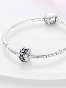 STYFNE 1pc Blue Themed Manta Ray Marine Life Cute Flower Star Moon Space Feather Butterfly Pendant, Suitable For Women Bracelet DIY Jewelry Handmade Gift - Multicolor - View 8