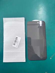 Juego de 4 protectores de pantalla de vidrio templado con borde negro para protección de privacidad de pantalla completa, compatible con iPhone 16/16 Plus/16 Pro/16 Pro Max/15/15Pro/15 Plus/15 Pro Max, regalo para cumpleaños, familiares y amigos, protector de pantalla antiespia, accesorio para teléfono