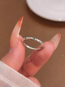 1 Pieza Anillo precioso de joyería para señoras de Plata de Ley 925 bañada en Oro Amarillo, Joyería Fina para uso diario, Regalo, Boda, Compromiso, Joyería Nupcial