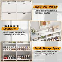 Shoe Cabinets - trắng - Xem 7