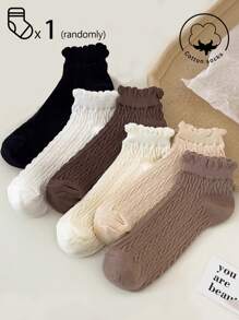1/3/5/10 paar katoenen sokken voor dames, korte sokken, onzichtbare sokken, witte sokken, damessokken, leuke sokken, meisjessokken, herfst/winter/lente/herfst/zomer sokken, ademende mesh details, geleiderail ademend gatontwerp, vochtafvoerend, zacht en glad, geschikt voor verschillende feestdagen, sport, vrije tijd, zaken en andere dagelijkse kleding, kan het hele jaar door gedragen worden, kleurencombinaties zijn willekeurig.
