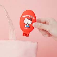 Miniso X 可折叠发刷梳，便携式气垫梳，内置镜子 - 紅色 - 查看 4