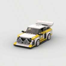 MIKEMENG Back To The Future Time Machine Supercar Racing Car Classic Building Block Toy Set, Children's Educational Creative Toy, Adults' DIY Car Model Kit, City Technology Champion Cup Series, Suitable As Birthday, Halloween, Christmas Gift, And For Collection And Home Decoration