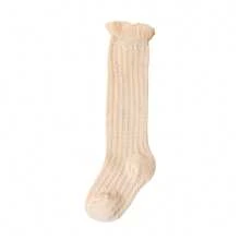 Calcetines largos hasta la rodilla para niña, suaves y transpirables, con diseño de oso de verano para niños pequeños. - Multicolor - Ver 2