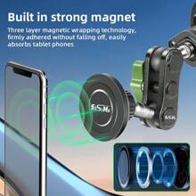 Magnetic Car Phone Holder, Magnetic Car Navigation Suction Cup Mount