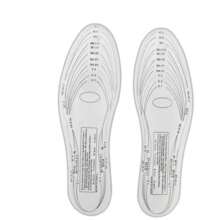 1Pair Memory Foam Insoles Shoe Comfort Unisex Size Cushion Feet Pad Heel Shock Super Soft Replacement Innersoles For Slippers Sneakers Running Shoes Boots Liners Comfort Cushioning Shoe Insert White