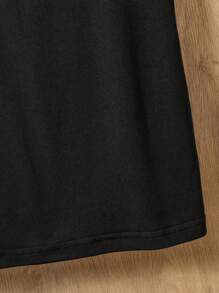 Young Boys Simple Letter & Bulldozer Clover Print Short Sleeve T-Shirt, Summer St. Patrick's Day