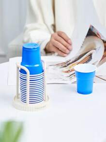 Paper Cup Holder Disposable Cup Remover Paper Cup Holder Storage Rack For Household Use