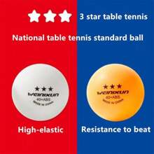 10/15PCS ABS High-Bounce Ping Pong Balls 40+, Durable For Training & Machine Use, Pelotas De Ping Pong For Youth & Adults