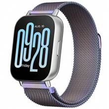 Mailänder Armband kompatibel mit Xiaomi Redmi Watch 5 3 Active, Metallsolo-Schleife Edelstahlarmband, kompatibel mit Redmi Watch 5 3 Lite, magnetisches Armband