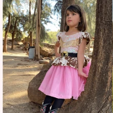 Bonito vestido para fiesta Vaquera