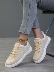 Damen Lässig Schuhe, Damen Sportschuhe, weiße Schuhe, Damen Straßenschuhe, leichte Skaterschuhe, Damen Skaterboard Schuhe mit niedrigem Schaft
