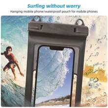 1PC Waterproof Phone Pouch Universal Diving Swimming Case Dry Bag For Max 7.5 Inch